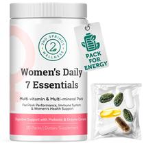 Pacote de vitaminas 2nd Springs Daily 7 Essentials para mulheres, pacote com 7