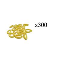 Pacote de Xuxinhas amarela infantil escolar C/ 300 Unid