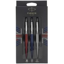 Pacote Discovery Parker Jotter London com esferográfica, gel e lápis