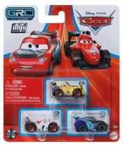 Pacote Disney Cars Mini Racers 3 (Grc Racers 2 Shu Todoroki, Miguel Camino e Jackson Storm) Pacote Disney Cars Mini Racers 3 (Grc Racers 2 Shu Todoroki, Miguel Camino e Jackson Storm)