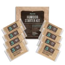 Pacote do kit inicial Boveda Season Wood Storage Box, controle bidirecional Pacote do kit inicial Boveda Season Wood Storage Box, controle bidirecional