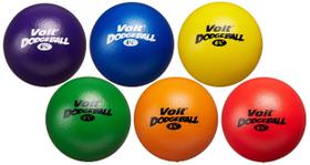 Pacote Dodgeballs Voit Tuff Prism de 6 1/4 polegadas (16 cm) - pacote com 6 Pacote Dodgeballs Voit Tuff Prism de 6 1/4 polegadas (16 cm) - pacote com 6