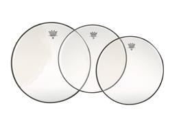 Pacote Drumhead Remo Emperor Clear Tom 12, 13 e 16 - PP-0970-BE