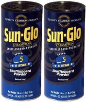 Pacote duplo de cera Shuffleboard Sun-Glo 5 Speed 5 454g