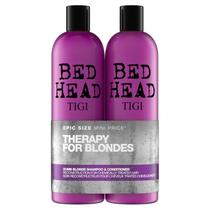 Pacote duplo de shampoo e condicionador Tigi Bed Head Dumb Blonde 1500 ml