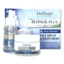 Pacote duplo de tratamento noturno Delfanti Milano RETINOL PLUS