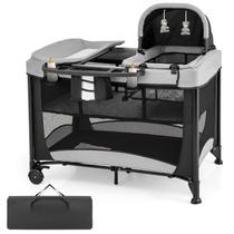 Pacote e jogo Baby Playard HONEY JOY com berço 5 em 1