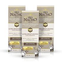 Pacote econômico de óleo de coco Tio Nacho, condicionador, 3 unidades