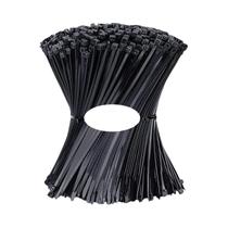 Pacote Em Lote De 100-1000 Peças De Abraçadeiras De Nylon Auto-Lock Ajustáveis Para Casa E