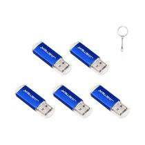 Pacote Em Massa 5 Unidades Flash USB 2.0 PCS 32 GB 64 GB 4 GB 16 GB 128 GB Pen Drives Memory Stick