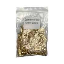 Pacote Em Massa 50, 100 Ou 200 Peças Conector Terminal Tipo U Com Abas Duplas Para Fios De 0.3 a