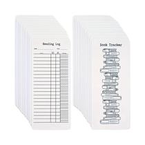 Pacote Em Massa Com 20/50 Marcadores De Página Em Branco Para Lista De Leitura DIY, Acessórios Para Pacote Em Massa Com 20/50 Marcadores De Página Em Branco Para Lista De Leitura DIY, Acessórios Para