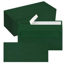 Pacote Envelope QIKSION 200 10 Verde escuro 10,8x24,1 cm