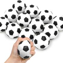 Pacote espremível Stress Soccer Balls Novelty Place com 12