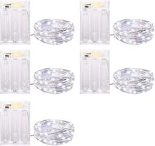 Pacote Fairy Lights Minetom 5, 2,1 m 20 LED, operado por bateria