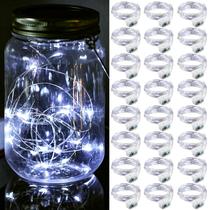 Pacote Fairy Lights ZGWJ 20LED operado por bateria de 7 pés com 24 pés branco frio Pacote Fairy Lights ZGWJ 20LED operado por bateria de 7 pés com 24 pés branco frio