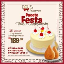 Pacote Festa 20 Pessoas