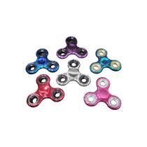 Pacote Fidget Spinner com 3 brinquedos metálicos antiestresse Pacote Fidget Spinner com 3 brinquedos metálicos antiestresse