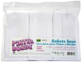 Pacote Fralda 34X40Cm Incomfral Pano De Boca Com 3 Peças