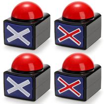 Pacote Game Answer Buzzers Cididu 4 para Game Show Trivia Quiz