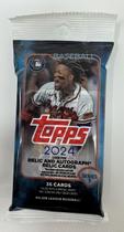 Pacote gordo de 36 cartas da série 1 da Topps Baseball de 2024