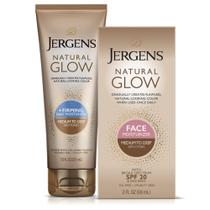 Pacote hidratante Jergens Natural Glow com SPF 20+ Firming Pacote hidratante Jergens Natural Glow com SPF 20+ Firming