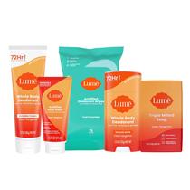 Pacote inicial de desodorante Lume Whole Body Clean Tangerine