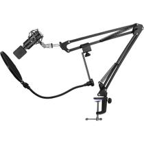 Pacote inicial: microfone condensador USB Technical Pro UM4PKG