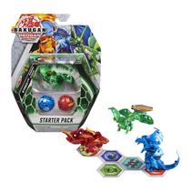 Pacote inicial Toy Bakugan, pacote com 3 unidades, Fenneca Ultra Geogan Rising Pacote inicial Toy Bakugan, pacote com 3 unidades, Fenneca Ultra Geogan Rising