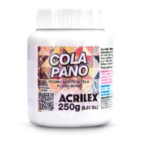Pacote/Kit 3 Cola Pano 250g Acrilex (Total 750g) ref.16825