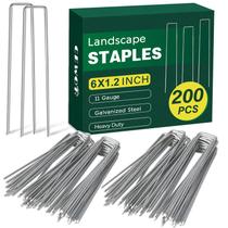 Pacote Landscape Staples CEWOR 200, 15 cm, galvanizado, calibre 11