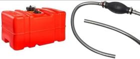 Pacote: lata de gás marinho portátil Scepter 45L e kit de linha de combustível