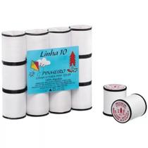 Pacote Linha 10 Pipa Branca 500 Jardas 12 Unidades- Pinheiro Pacote Linha 10 Pipa Branca 500 Jardas 12 Unidades- Pinheiro