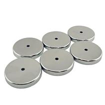 Pacote magnético de base redonda de cerâmica Master Magnetics 35lb Pull