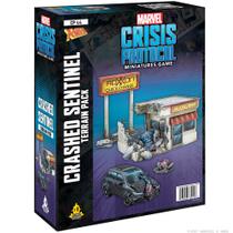 Pacote Marvel Crisis Protocol Crashed Sentinel Terrain