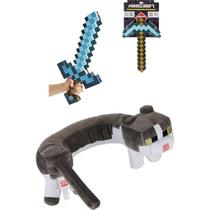 Pacote Mattel Minecraft Transforming Diamond Sword & Pick-Axe Pacote Mattel Minecraft Transforming Diamond Sword & Pick-Axe