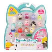 Pacote Mini-Squish Squish-a-Longs com 14 acessórios e guia