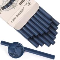 Pacote Mini Wax Stick TELOSMA azul marinho, 16 peças