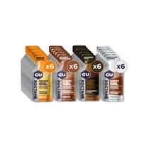 Pacote misto Energy GEL GU Roctane Ultra Endurance, 24 unidades
