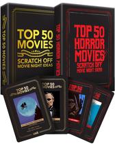 Pacote Movie Scratch Off Decks reúne os 50 e 50 melhores filmes de terror Pacote Movie Scratch Off Decks reúne os 50 e 50 melhores filmes de terror