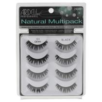 Pacote múltiplo de cílios postiços Ardell Natural 101 Black x4 Pacote múltiplo de cílios postiços Ardell Natural 101 Black x4