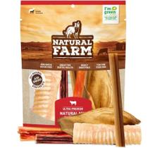 PACOTE NATURAL MIX CLASSICO (Esôfago Palito, Traqueia, orelha, bully sticks e collagen sticks ) 139g Natural Farm PACOTE NATURAL MIX CLASSICO (Esôfago Palito, Traqueia, orelha, bully sticks e collagen sticks ) 139g Natural Farm