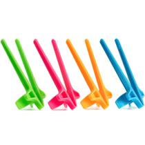 Pacote NEON de 4 peças Finger Chopsticks SNACTIV LITE para jogadores