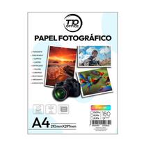 Pacote Papel Foto Fotográfico 180g A4