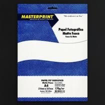 Pacote Papel Fotográfico A4 Matte Fosco 170g com 100 Folhas