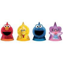 Pacote Paper Hat Amscan Fun Everyday Sesame Street de 8 a 6 anos ou mais Pacote Paper Hat Amscan Fun Everyday Sesame Street de 8 a 6 anos ou mais