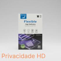 Pacote Película Privacidade HD Hidrogel P/ Máquina Cortes 50 Un