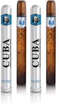 Pacote Perfume Cuba Blue de 2 35mL para homens