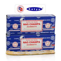 Pacote porta-bastões de incenso Raajsee com Satya Nag Champa 500g