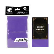 Pacote Premium Com 100 Protetores De Cartas De 2.5x3.5 Polegadas Para MTG Magic Gathering Lorcana E